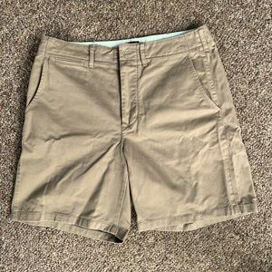 J. Crew Wallace and Barnes field cotton shorts khaki size 32